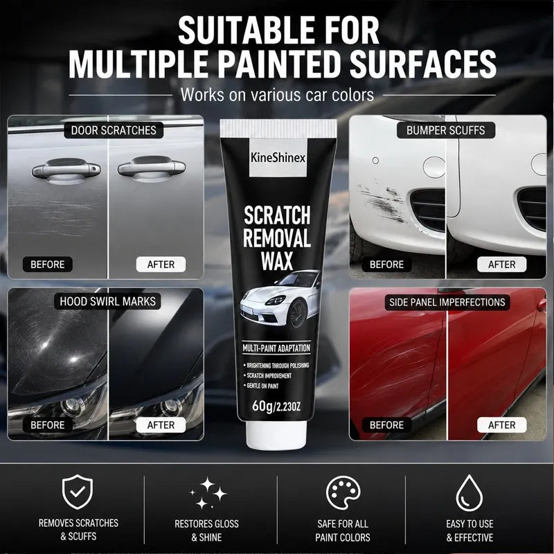 🚘Premium Car Scratch Touch-Up Wax