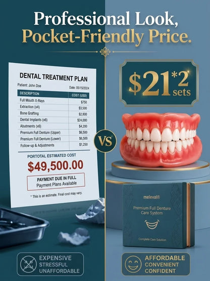 Premium Complete Denture Set 🦷