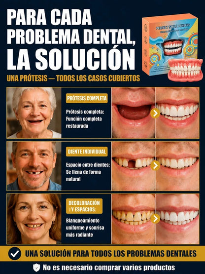 🦷 DIY Dentaduras completas de grado médico