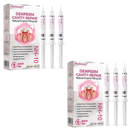 🦷 Rolimey® DenPerm Cavity-Repair Natural Enamel Filling Gel