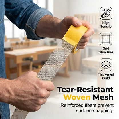 🔥Heavy-Duty Double Sided Tape, Strong Adhesive, Waterproof & Removable, No Residue