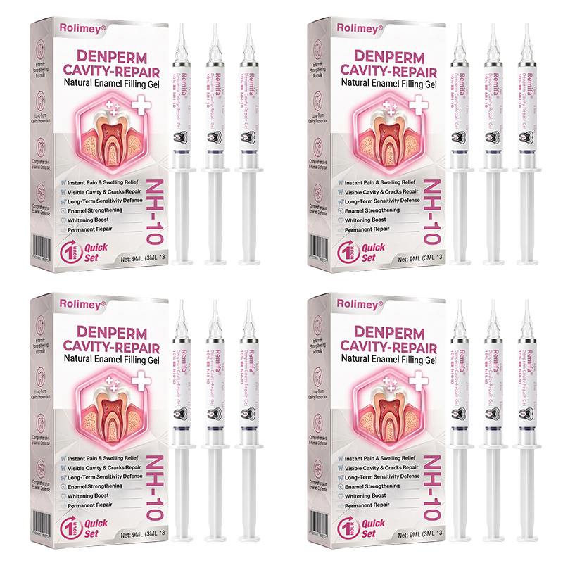 🦷 Rolimey® DenPerm Cavity-Repair Natural Enamel Filling Gel