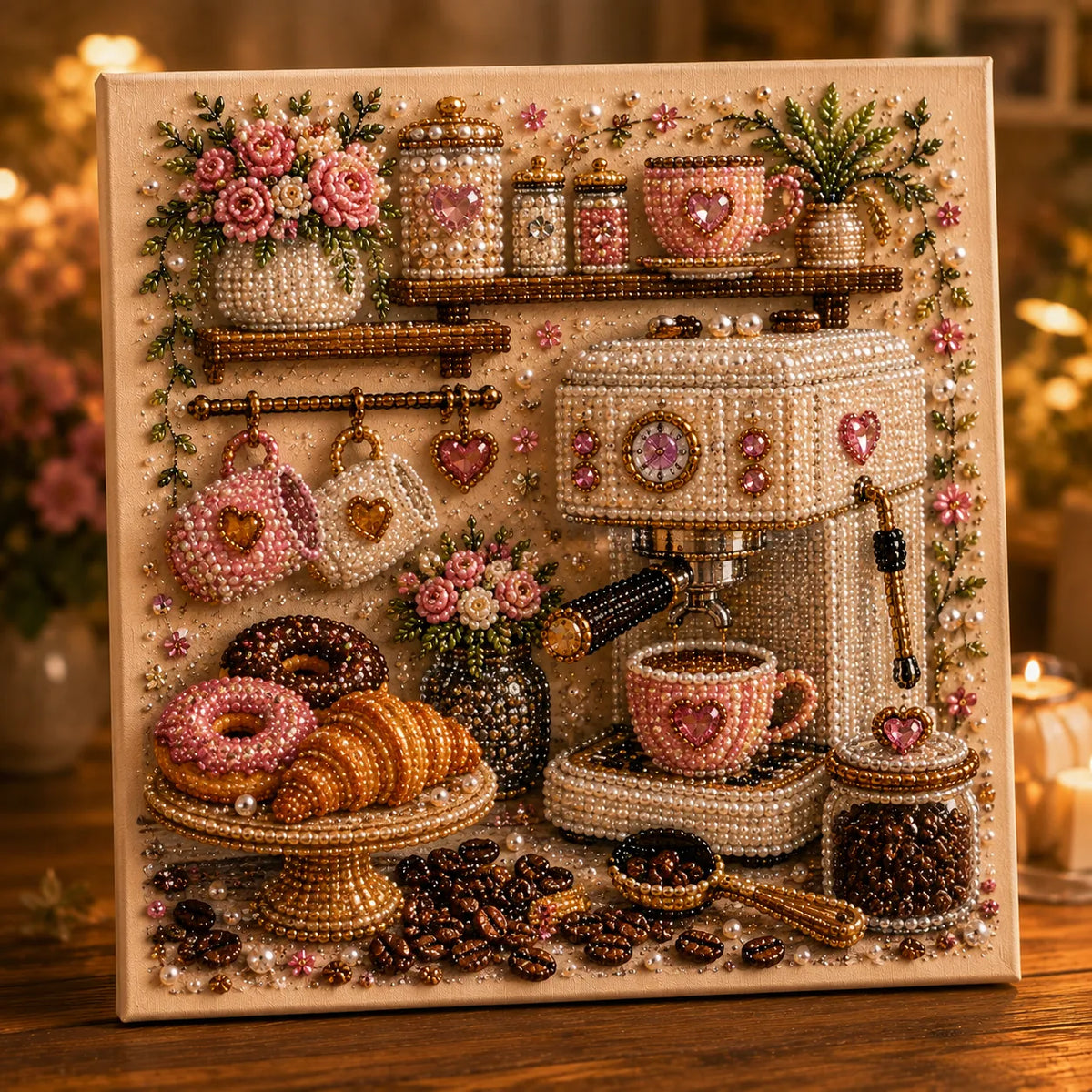 ✨ Cozy Hobby Rooms 3D Diamond Painting Kit