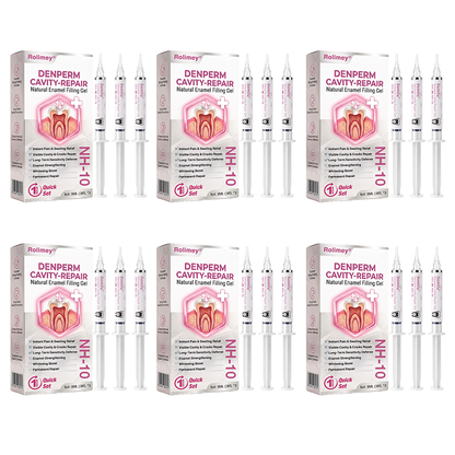 🦷 Rolimey® DenPerm Cavity-Repair Natural Enamel Filling Gel