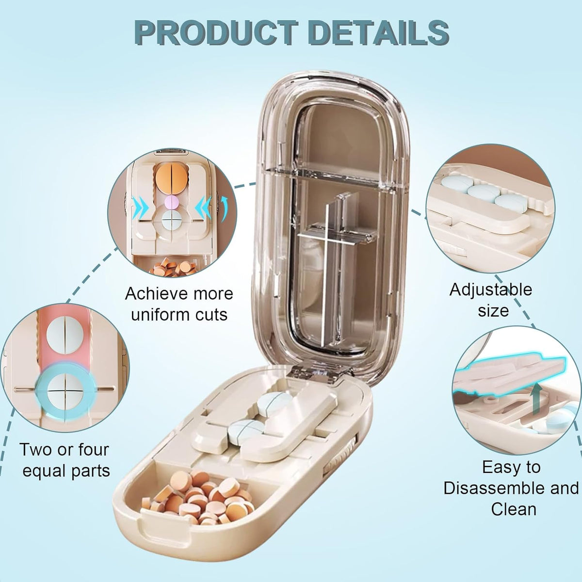 🔥 Portable Pill Cutter
