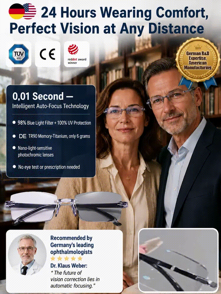 [No Eye Exam Needed] Jena Optics – Autofocus Glasses