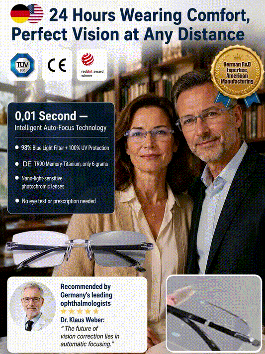 [No Eye Exam Needed] Jena Optics – Autofocus Glasses