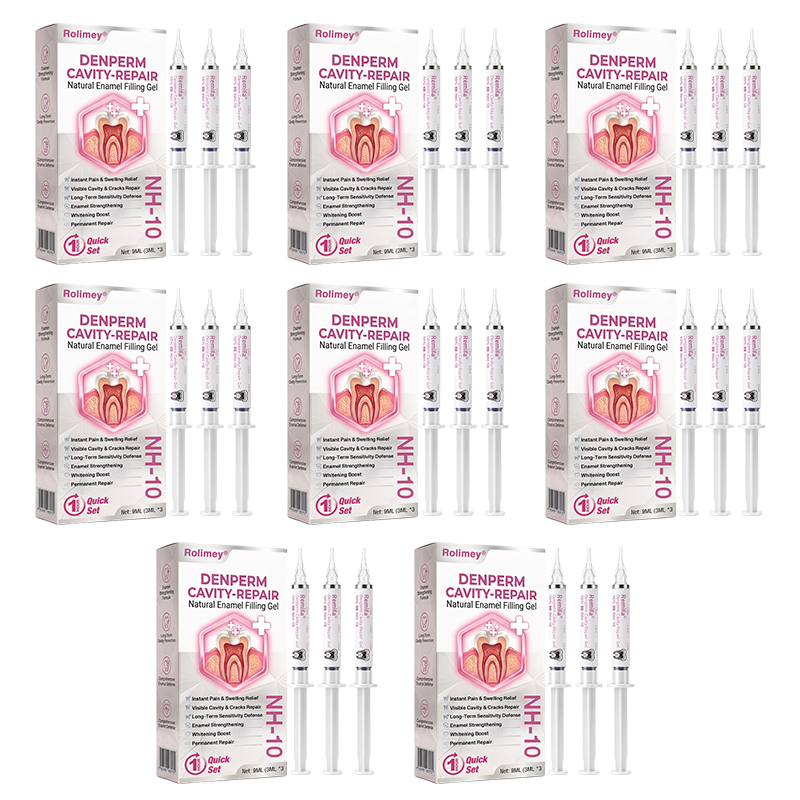 🦷 Rolimey® DenPerm Cavity-Repair Natural Enamel Filling Gel