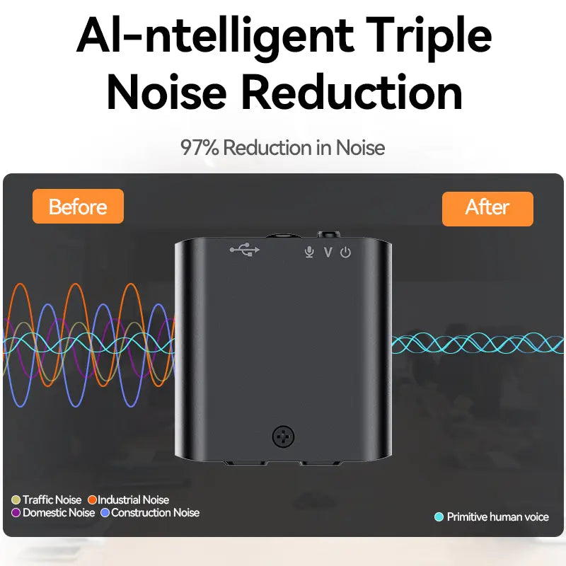 🔊 Mini Magnetic Voice Recorder One-Touch Recording