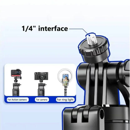 3-Piece Adjustable Smartphone Tripod Set (Includes Bluetooth Remote)