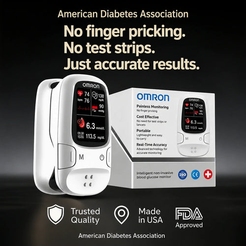 🔥Omron™ Introduces the newly launched non-invasive smart blood glucose meter