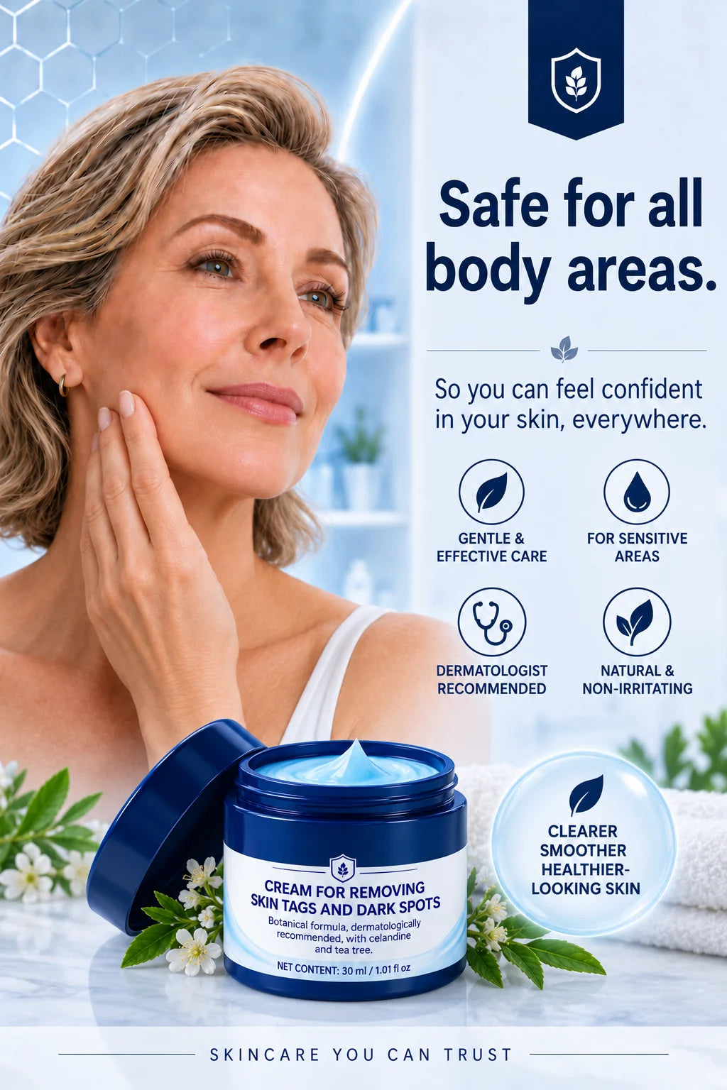 7-𝐃𝐚𝐲 𝐒𝐤𝐢𝐧 𝐓𝐚𝐠 & 𝐒𝐩𝐨𝐭 𝐄𝐫𝐚𝐬𝐞𝐫 𝐂𝐫𝐞𝐚𝐦 (Zero Pain, Zero 𝐒𝐜𝐚𝐫𝐬 Formula)
