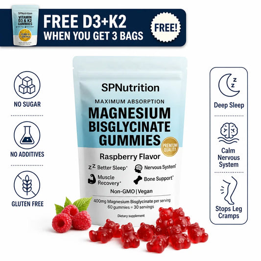 SPNutrition Magnesium Bisglycinate Gummies🔥