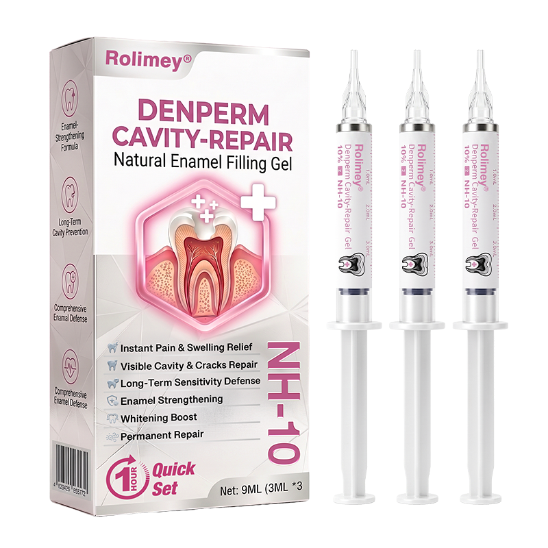 🦷 Rolimey® DenPerm Cavity-Repair Natural Enamel Filling Gel