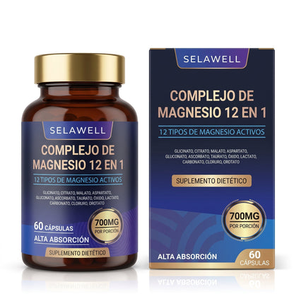 Complejo de Magnesio 12 en 1 - Selawell