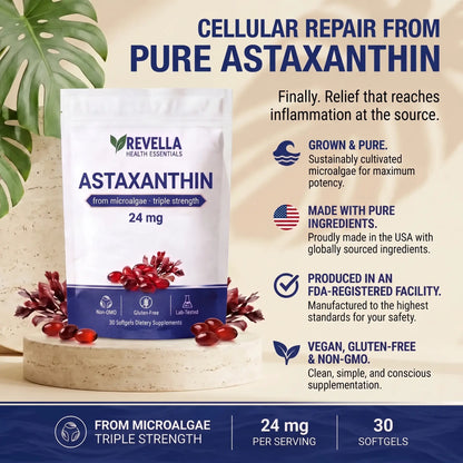 🔥Astaxanthin - King Of Antioxandants: Restore Fertility