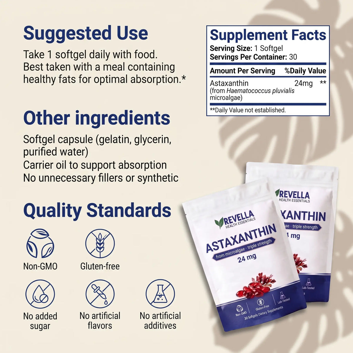 🔥Astaxanthin - King Of Antioxandants: Restore Fertility
