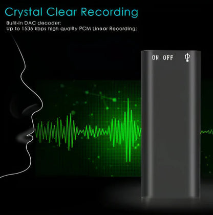 Voice-Activated Hidden Voice Recorder