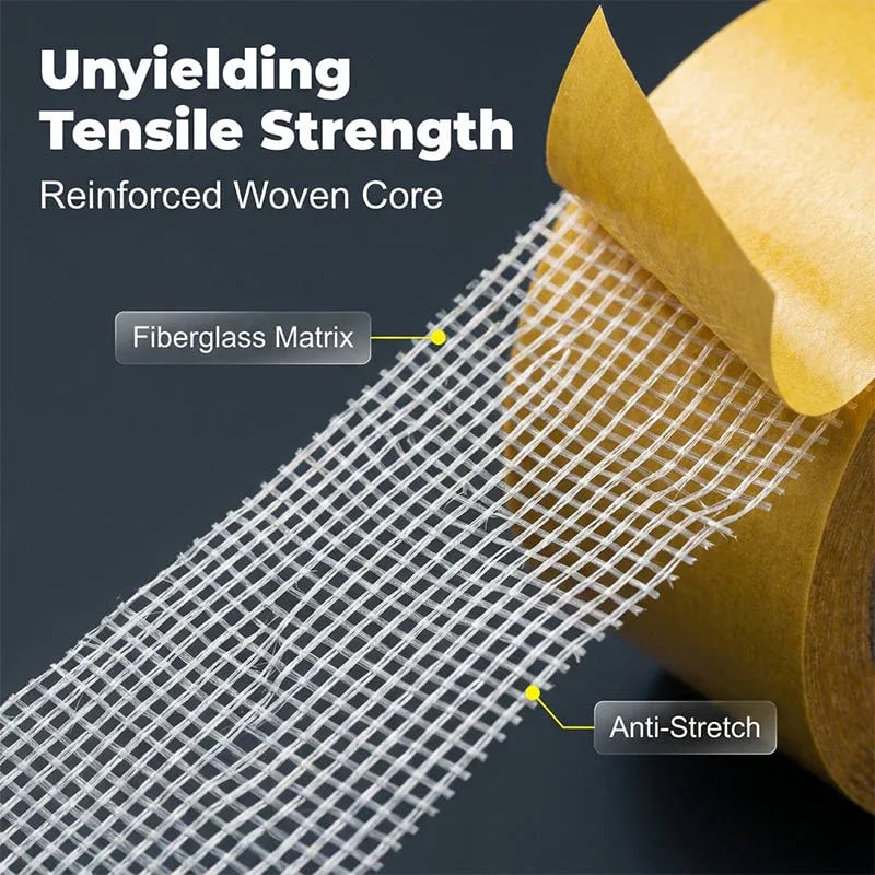 🔥Heavy-Duty Double Sided Tape, Strong Adhesive, Waterproof & Removable, No Residue