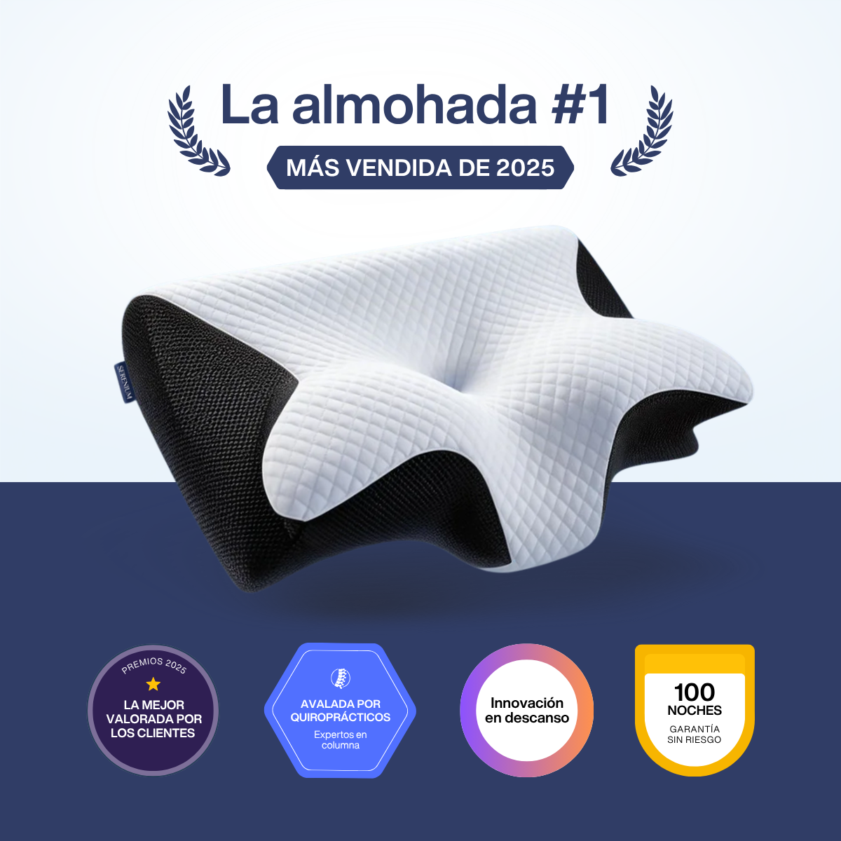 OrthoSleep™ – Almohada Cervical-Consigue un sueño perfecto
