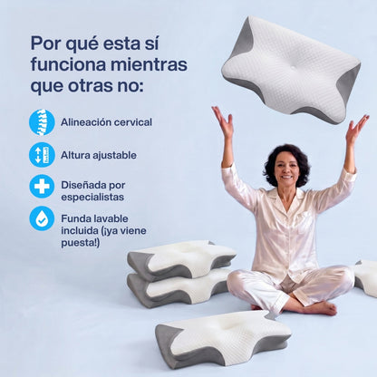 OrthoSleep™ – Almohada Cervical-Consigue un sueño perfecto