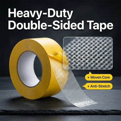 🔥Heavy-Duty Double Sided Tape, Strong Adhesive, Waterproof & Removable, No Residue