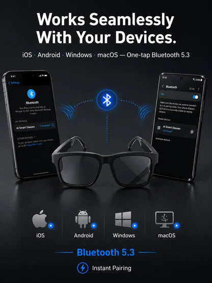 👓 AI Smart Bluetooth Glasses