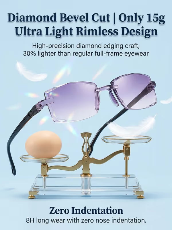 👓[Regain Your Youthful Vision] Smart Zoom Diamond-Cut Reading Glasses