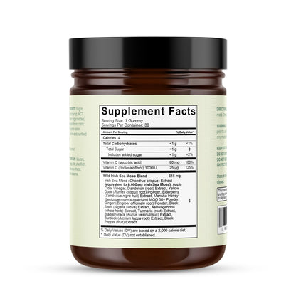 Sea Moss 16-In-1 Gummies - For Blood Pressure Balance & Heart Health