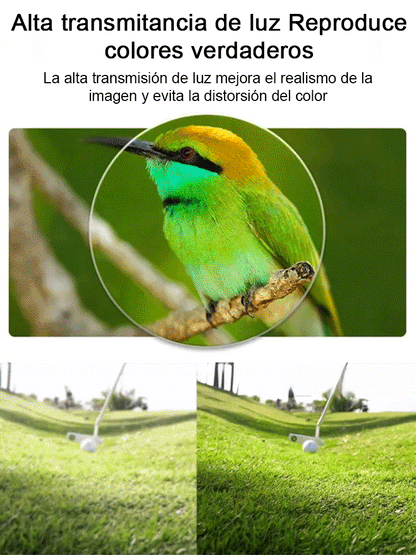 👓Protege tus ojos con inteligencia: Filtro azul y enfoque automático en un diseño único.