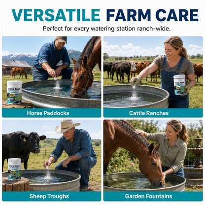 🧼 Livestock Water Tank Cleaning Tablets – 💧 Fast-Dissolving Trough & Water Container Cleaner