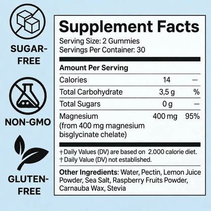 SPNutrition Magnesium Bisglycinate Gummies🔥